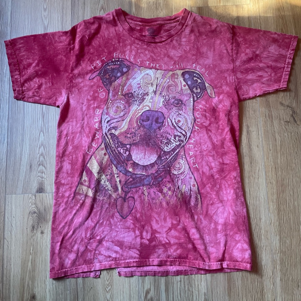The Mountain pitbull t shirt, L